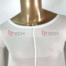 beauty salon bodysuit costumes for vacuum silicone body suit massage clothes bodysuit 4 sizes M,L,XL,XXL free ship