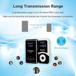 Freeshipping T130 Audio Guide Tour Guide System Wireless Transmitter +15 Receiver For Church Factory Visit Training Business Meeting