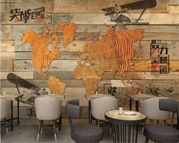 beibehang wall papers home decor Custom wallpaper England style personality bar cafe decoration mural background 3d wallpaper