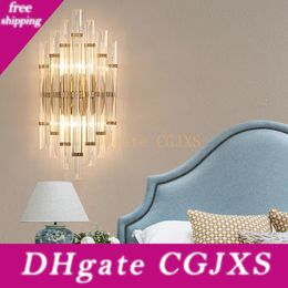 2020 Classic Crystal Chandelier Wall Light Gold Crystalline Wall Sconce Lamp LED Foyer Living Room Bedside Glass Crystal Wall Lamp From Wuzhangtsai, 2020 Classic Crystal Chandelier Wall Light Gold Crystalline Wall Sconce Lamp LED Foyer Living Room Bedside Glass Crystal Wall Lamp From Wuzhangtsai,