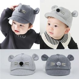 baby flat peak cap