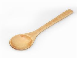 Wooden Spoon Ecofriendly Tableware Bamboo Scoop Coffee Honey Tea Spoon Stirrer XB1