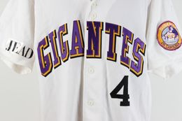 Gigantes De Carolina Puerto Rican Winter Ball Jersey 100% Ed Custom Baseball Jerseys Any Name Any Number S-xxxl