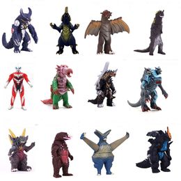 Altman Anime Movie Soft Joints Action Figures Movable Doll Ultraman Monsters Gojira Model Toy