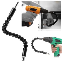 wholesale 200pcs Black 290mm Flexible Shaft Bits Extention Screwdriver Bit Holder Connect Link For Electronics Drill Flexible Shaft