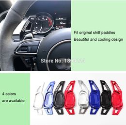 2pcs High Quality Car Steering Wheel Shift Paddle Shifter Extension For Audi RS 7 2016