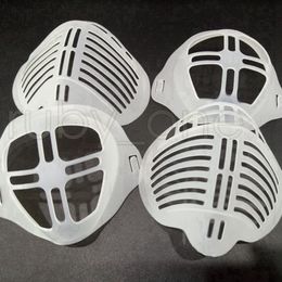 Mouth Mask Support Breathing Assist Mask Inner Cushion Bracket Food Grade Silicone 3D Mask Holder Masks Breathable Valve Frame RRA3491