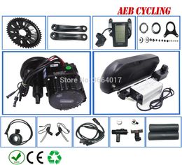 Free taxes duty Bafang BBS-HD 48V 1000W mid crank motor kits with tiger shark 16.5Ah Li-ion battery pack for moutain bike