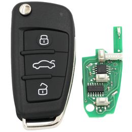 Locksmith Supplies KD B02 Blank Remote Key KEYDIY 3 Button for KD900 URG200 KD-X2 to Produce Any Model Remote