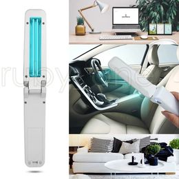 Foldable UVC Disinfection Lamp Portable UV Steriliser Light Ultraviolet Ozono Germicidal Light Battery USB Power For Home Hotel Clean RA3512