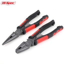 Hi-Spec Multifunction Set Tools Wire Pliers Cutter Stripper Crimper Needle Nose Nipper Wire Stripping Crimping Hand Tools Y200321