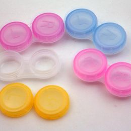 Cosmetic Contact Lenses Box Contact Lens Case Container Travel Accessaries Wholesale Estuche Para Lentes De Contacto