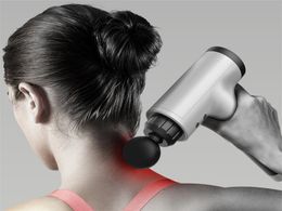 Electric Muscle Massage Gun Deep Tissue Massager Therapy Gun Training Exercising KH-320