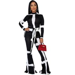 Casual 2 Piece Set Women Tracksuit Sexy Two Piece Set Top and Pants Women Festival Clothing Party Club Outfits Matching Sets