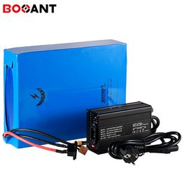 Powerful 5000W 84V 50AH Lithium ion Battery pack for Panasonic 18650 cell E-bike Electric Bicycle built in 100A BMS
