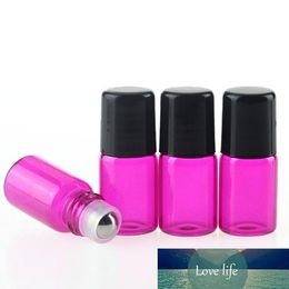 New Arrival !!! Wholesale Roller Bottles 2ml Slim Colourful Tube Glass Roll-On Fragrance Perfume Bottles with Metal Roller On Hot Sale