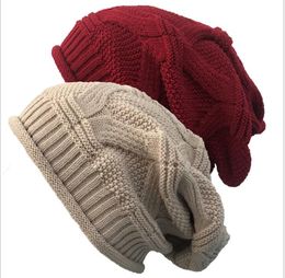 Men's and women's autumn and winter new knitted hat hip-hop hip-hop Woollen cap GD574