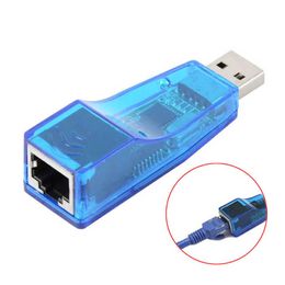 USB To LAN RJ45 Ethernet Connectors 10/100Mbps Network Card Adapter Converter For Win7 Win8 Tablet PC Laptop