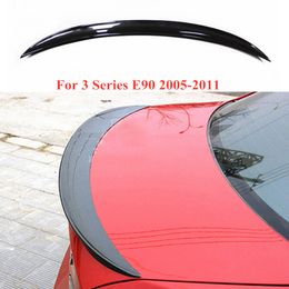 Top quality Body Kits Real Carbon Fibre Automobile spoiler For B-MW 3 Series E90 2005-2011 M3/M4/Performance Style Trunk lip wing