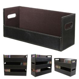 Freeshipping CD DVD Disc Drive Mobile Storage Box Case Rack Holder Stacking Tray Shelf Space Organiser Container Electronic Parts Pouch