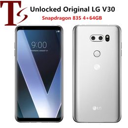 Refurbished Original LG V30 phones H932 H931 VS996 6.0 inch Octa Core 4GB RAM 64GB/128GB/256GB ROM 16MP Unlocked 4G LTE Smartphones Mobile Cell Phone 1pc