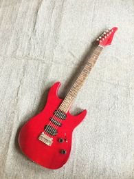 Rrae 6 Strings Red Electric Guitar Maple Body Chrome Hardware And HSH Black Guitar Pickups China made Guitar Free Shipping