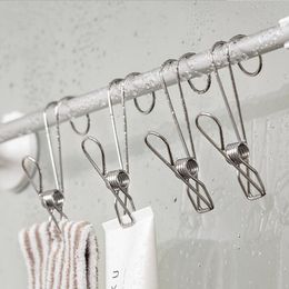 Creative stainless steel clip hooks, household small objects, underwear, socks, drying clips, clothes quilts, windproof clips