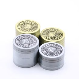 Special price three-layer four layer metal cigarette grinder diameter 40mm silver copper zinc alloy cigarette grinder cigarette