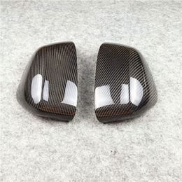 Original Style Car Side Mirror Cover Housings For BMW X3 X4 F25 F26 Real Carbon Fiber Rearview Wing 2014-2018