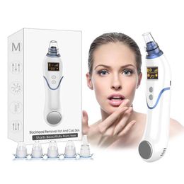 3 In 1 Blackhead Remover Vacuum Acne Pimple Pores Cleaner Hot & Cold Compress Facial Cleansing Skin Care Tools J1250