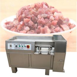 high quality Commercial dicing machine Stainless steel meat dicer XP-500 Micro-frozen meat granule cutting machine 380V