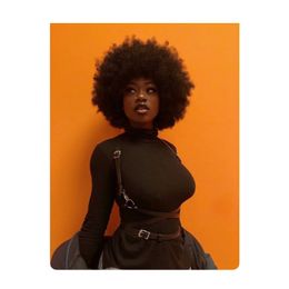 hot style Indian Hair short cut kinky curly black wig Simulation Human Hair afro short curly wig for lady