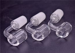 4mm thick club banger domeless quartz nail 10mm 14mm 18mm male female 100% real Quartz Banger Nails for dab oil rig bong