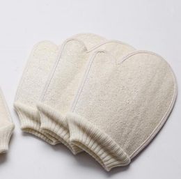Loofah sponge bath gloves scrubbing exfoliating gloves hammam scrub mitt magic peeling gloves exfoliating tan removal mitt for body SPA