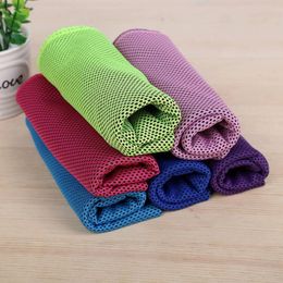 Multicolor 90*30cm Ice Cold Towel Cooling Summer Sunstroke Sports Exercise Cool Quick Dry Soft Breathable Cooling Towel LX2812