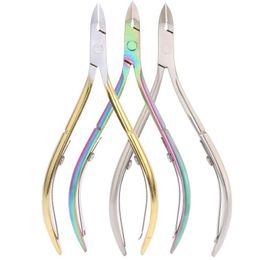 Hot Selling Professional Manicure Tools Stainless Steel Rainbow Cuticle Nail Clipper / Nail Nipper/Nail Cutter