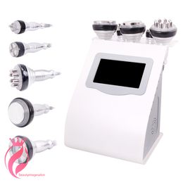 Newest 5in1 Radio Frequency Skin Lifting Body Slimming Vacuum RF 40k Cavitation Machine Photon Therapy Salon USE