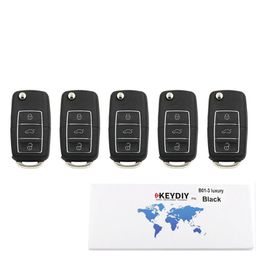 Locksmith Supplies KEYDIY KD B01 LUXURY BLACK B Series Remote Control Key For KD900/KD MINI/KD-X2 Key Programmer