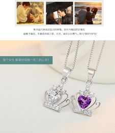 Necklace Pendants 925 Sterling Diamond Necklace and Pendant Flower Style Chains Necklaces