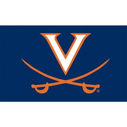 Virginia Cavaliers UVA University Flag , Digital Single Side Printing with 80% , Advertising Outdoor Indoor , Free Shipping