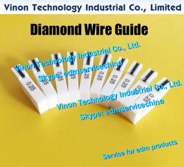 Ø0.07mm Wire Guide Parts 9EC670A404 (Diamond) used for Makino CNC WireCut Machine. Wire-guide-dies 9EC.670A.404