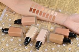 High quality foundation liquid full cover 16 colors 30ml best liquid matte full face foundation Custom cosmetics hd waterproof matte makeup