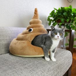 [MPK Cat House] Funny Poop Cat Bed, Available in 2 Colours and 3 Sizes