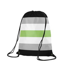 Agender Drawstring Backpack Sports Gift Customise Outdoor Fashion 35x45cm Polyester Digital Printing for Women Kids Tra