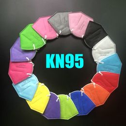 KN95 Face Mask Individual Package CE Protective 5 layer Colourful Designer Masks Black Mascherina Disposable Mask Womens Mens Adults & Children ship within 2 days