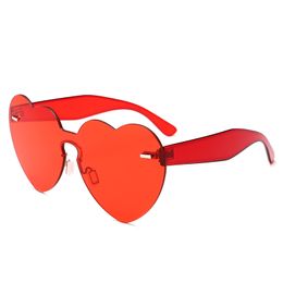 Siamese Love Sunglasses Ocean Sheet Personality Glasses Trendy Sunglasses Men and Women 1823