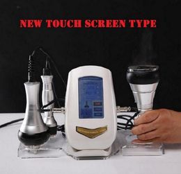 New Touch Screen Type Ultrasonic 40KHz Cavitation and Multipolar RF Face Body Beauty Machine Fat Burner Body Weight Lose