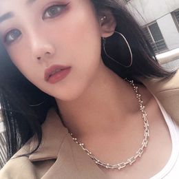 Fashion Simple Jewellery Stacking High-end Adjustable U-shaped Chain Choker Necklace Fairy Luxury Clavicle For Women Wedding Party Gifts