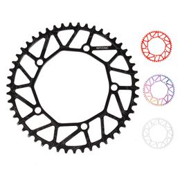 Folding Bicycle Chainring Chainwheels Wide Narrow 46T 48T 50T 52T 54T 56T 58T 130BCD Aluminium Alloy Bicycle Cranksets Plate