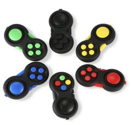 Novelty Fidget Pad Second Generation Fidget Cube Fidget Hand Shank Adults Kids Anti-Stress Pad Anxiety Decompression Toys 6 Colors